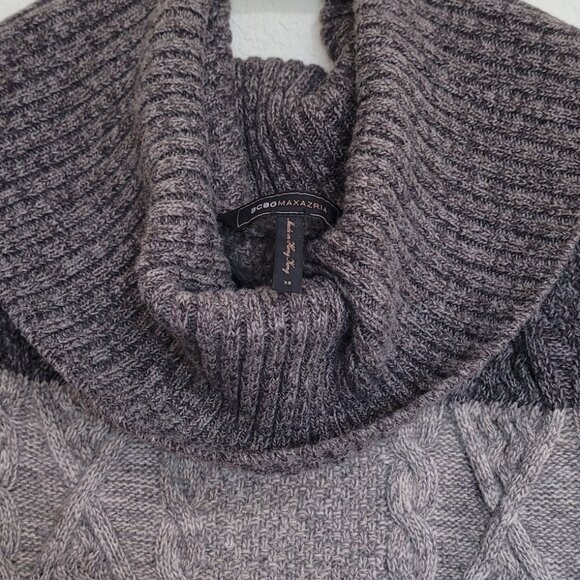 BCBG Maxarzia Cowl Neck Wool Sweater - XS - Picture 9 of 12